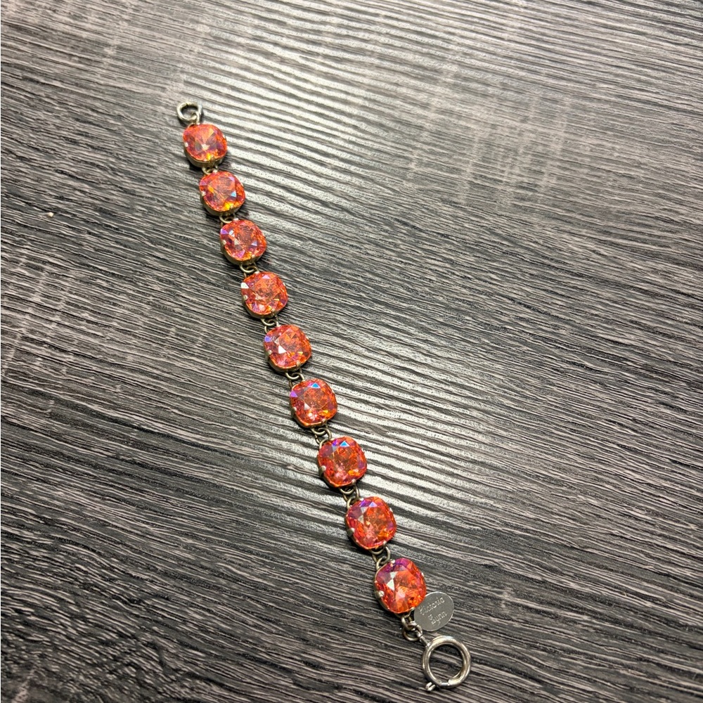 Victoria Lynn Vibrant Orange Bracelet